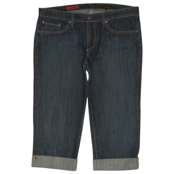 Ag Adriano Goldschmied Denim - AG Entourage The Liberty Crop Capri Jeans Ag Adriano Goldschmied Denim - AG Entourage The Liberty Crop Capri Jeans